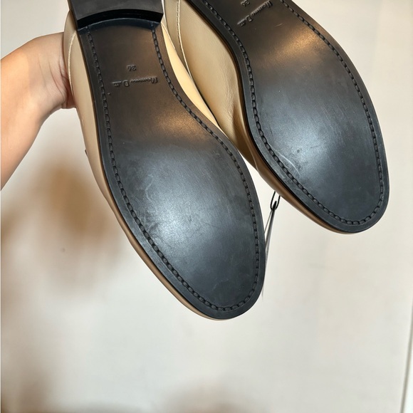 NWT Massimo Dutti beige loafer slip ons - Picture 6 of 7
